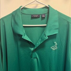 PGA Tour Vibrant Green Men's Polo Shirt